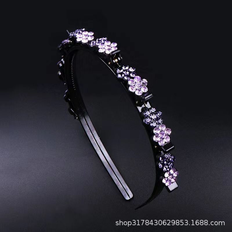 Hair Accessories Headband High-Grade Top Clip Noble Point Elegant Net Red Super New Plum Blossom Female 2023 Explosive South Korean Style details Picture