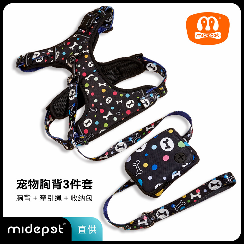 宠物/宠物包/宠物项圈/泰迪胸背带/织带扣产品图