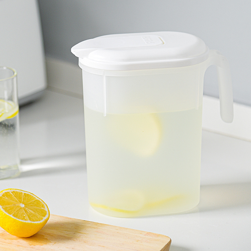 Refrigerator Cold Water Bottle Advanced Sense Home Cold Water Bottle Cup Pot Set Plastic Large Capacity Cold Water Bottle details Picture