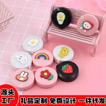 Cute cartoon small ruler portable measuring tape measuring waist measuring clothes measuring soft 1.5 meters home portable
