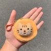 Xiaohongshu Kabibala Headphones Coin Purse, cute cartoon plush coin coin purse, women's storage key case Specification image