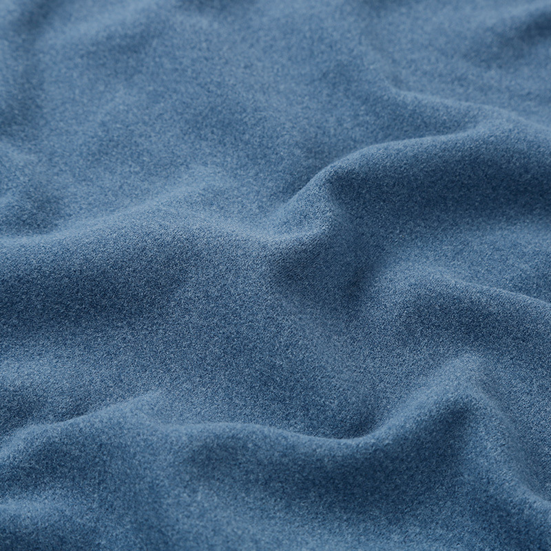 Shaoxing Binshao Knitting Factory's cationic double-sided fleece fabric for autumn and winter thermal underwear and pajamas. Fleece fabric details Picture