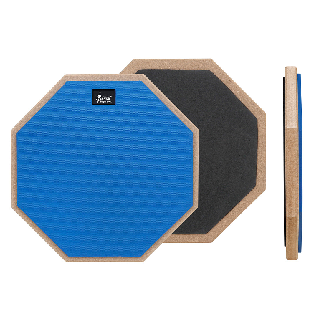 Lade 12-inch mute drum pad, drum practice pad, rubber mute drum pad for beginners, percussion plate, silent pad wholesale Specification image