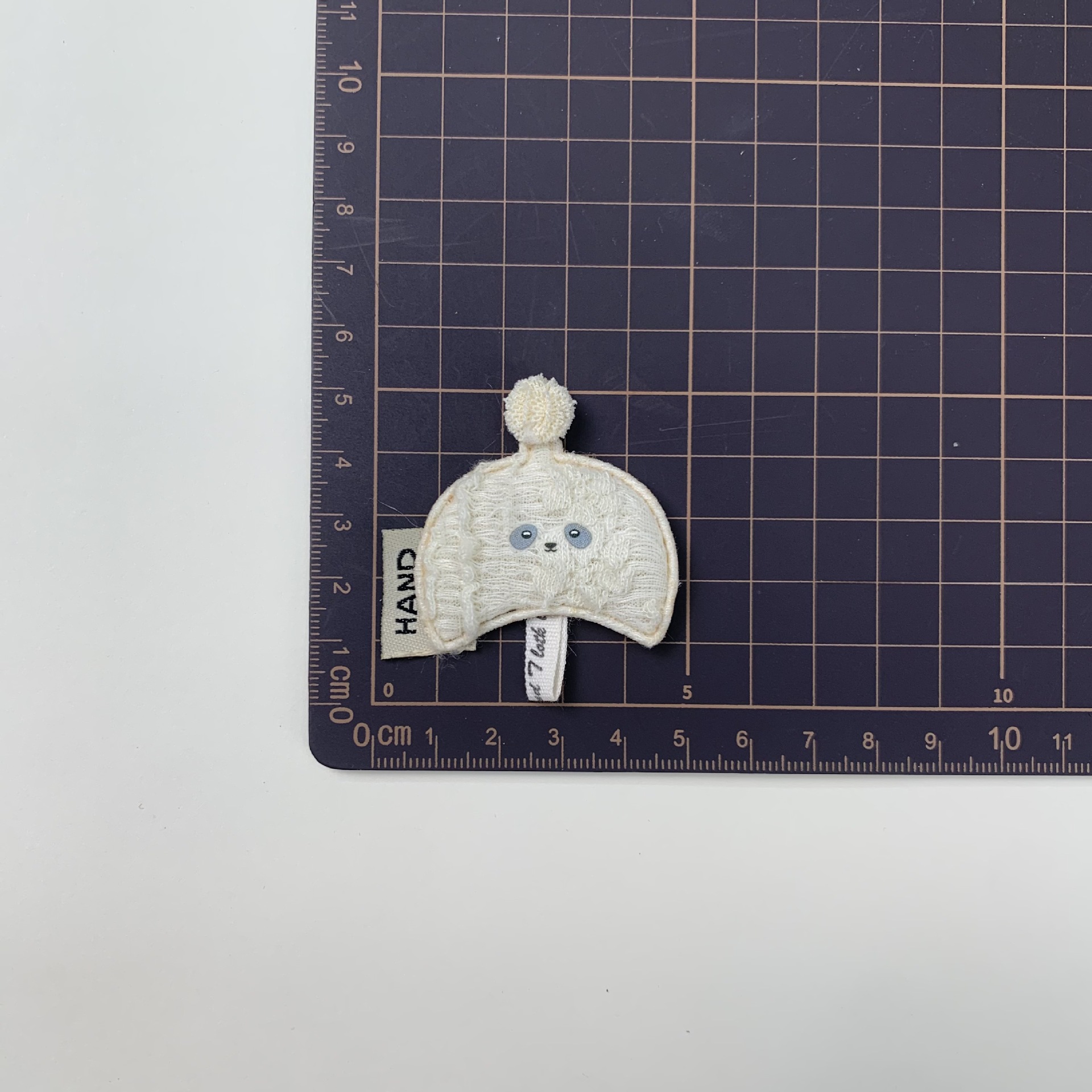 Creative knitted lace fabric stickers, pearl rabbit fur woolen hats, DIY handcrafted accessories, hair ornaments, brooches, accessory stickers pic 13