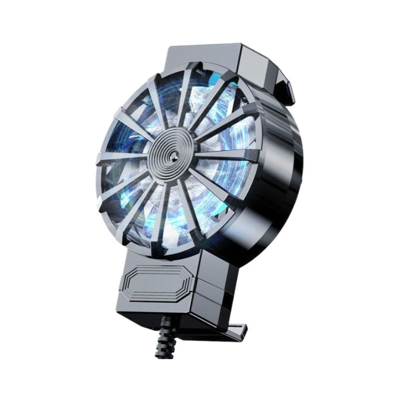 【 Exclusive Price for New Users 】 The silent cooling fan for the mobile phone cooler is compatible with both Apple and Android devices Item Picture