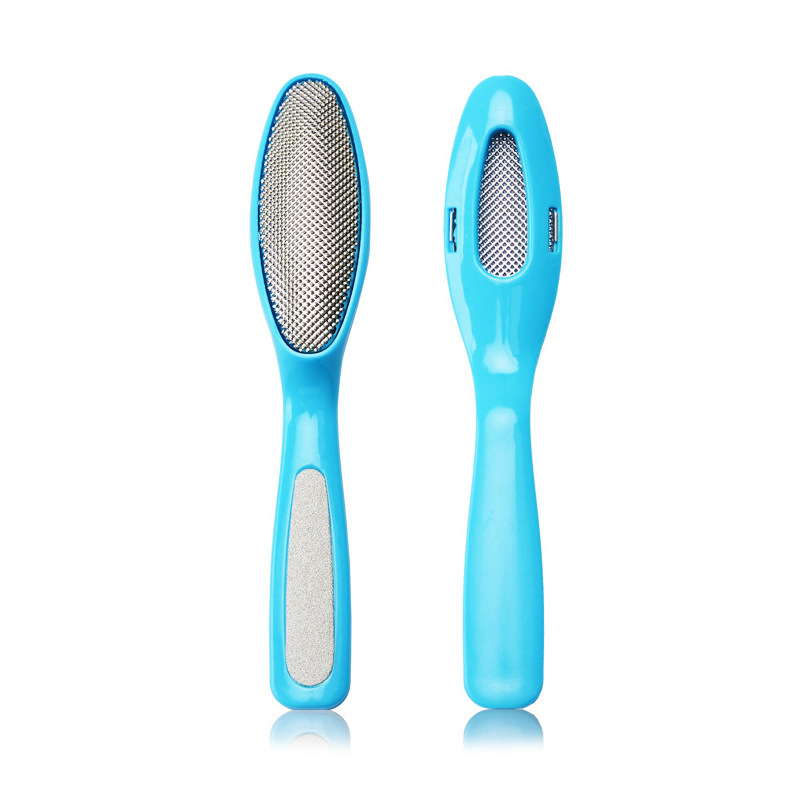 Wholesale foot grinding file, stainless steel dual-purpose abrasive foot board file, dead skin removal and foot rubbing tool, foot rubbing and grinding wonder Item Picture