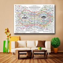 Amazon sells The Healing Web poster Home Bedroom canvas painting living room decorative painting
