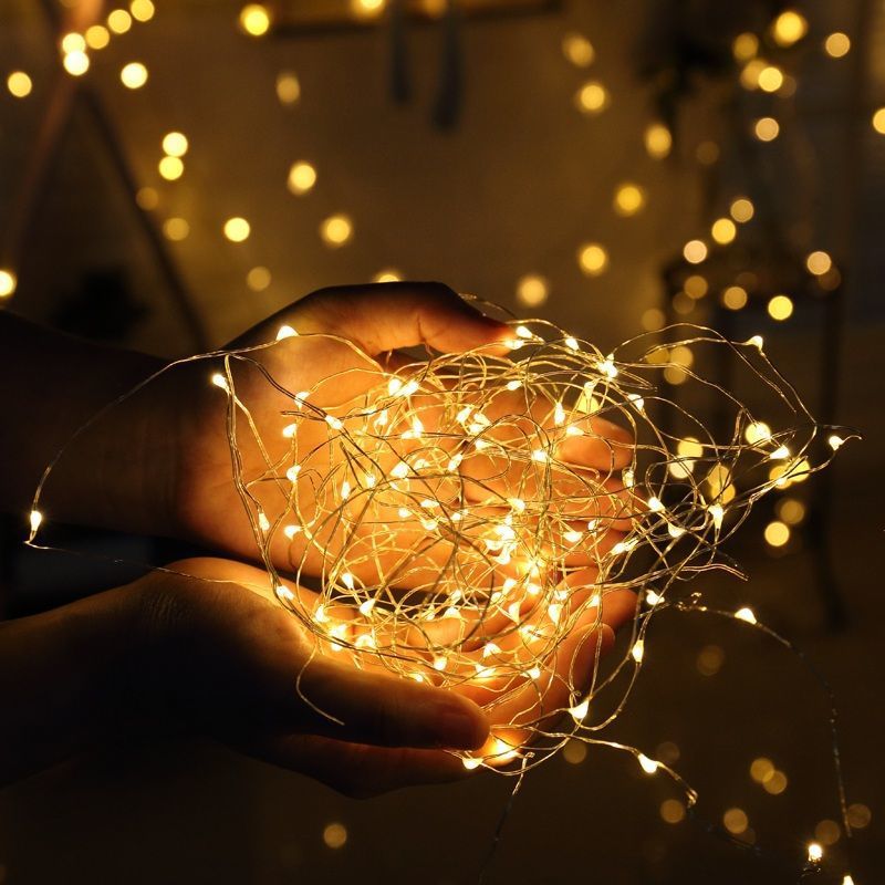 Low-price wholesale of popular LED string lights, starry sky, seven-color ambient lights, flashing lights, gifts, flowers and decorative string lights Specification image