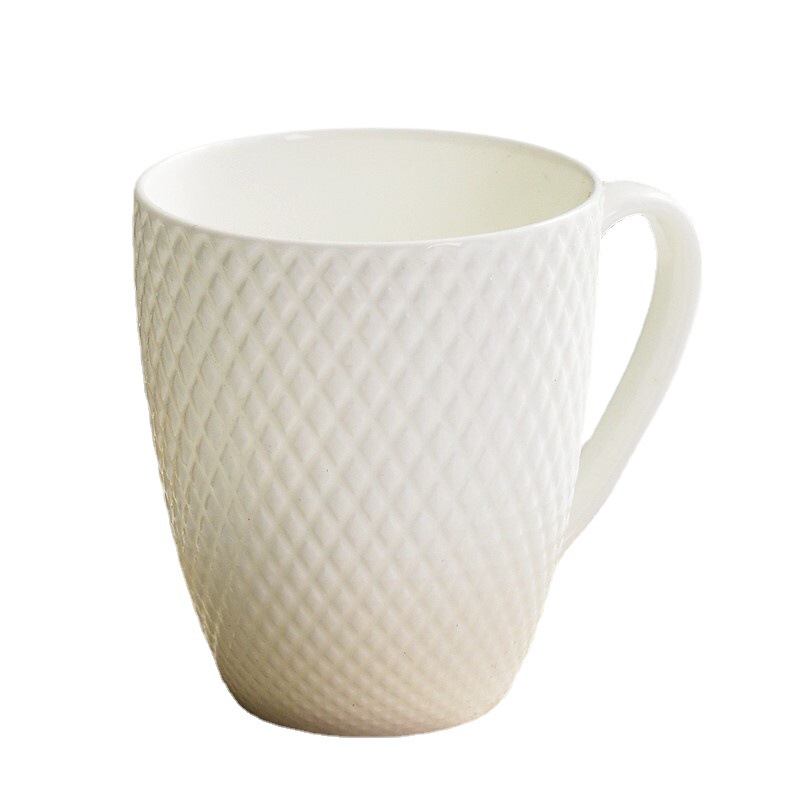 简约马克杯纯色釉陶瓷杯刻字咖啡茶水杯家用便宜广告礼品杯子详情图5