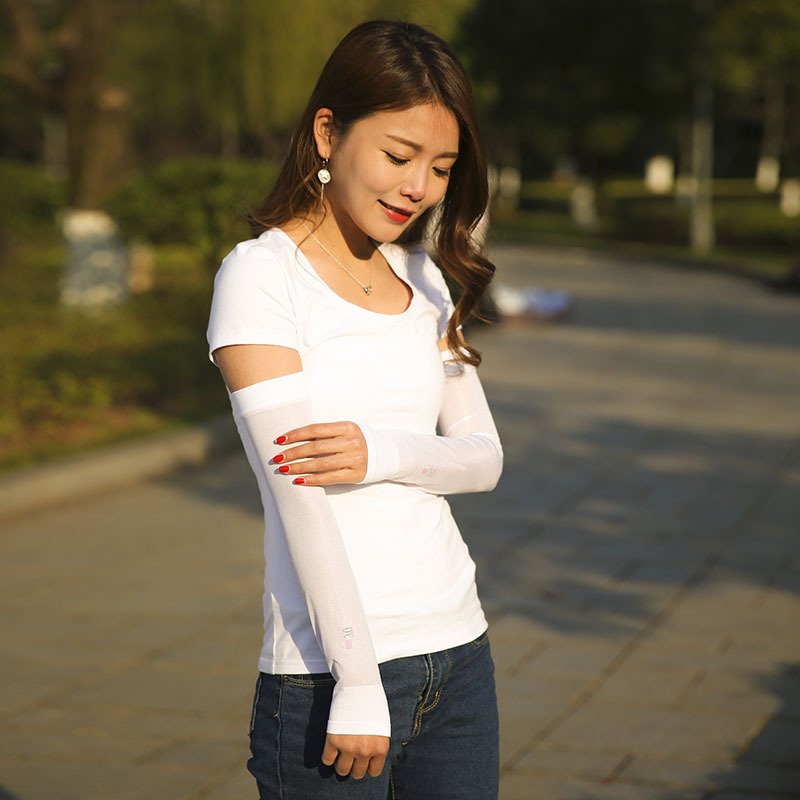 Sock stall, one-piece consignment, sun protection sleeve, anti-gender breathable ice silk sleeve as a gift, genuine, leftover order, one-piece consignment Application Scenario