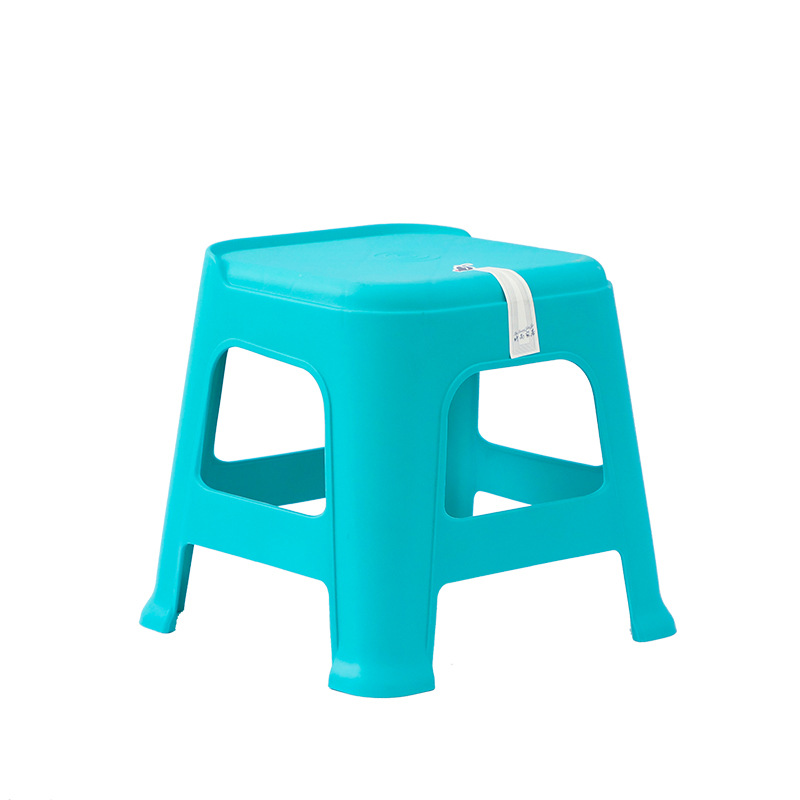 Household plastic stools, stackable outdoor minimalist style portable small stools, adult and children's stools wholesale Item Picture