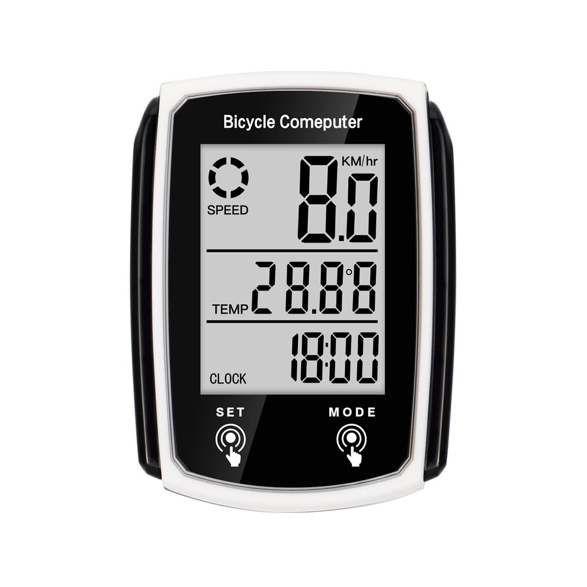 CNC bicycle luminous odometer wired English version backlit odometer road mountain bike touch screen tachometer Application Scenario