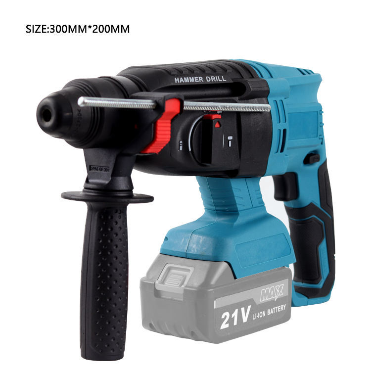 21V handheld electric hammer, brushless high-power light hammer, industrial-grade lightweight small impact drill, electric pick, multi-functional electric hammer Specification image