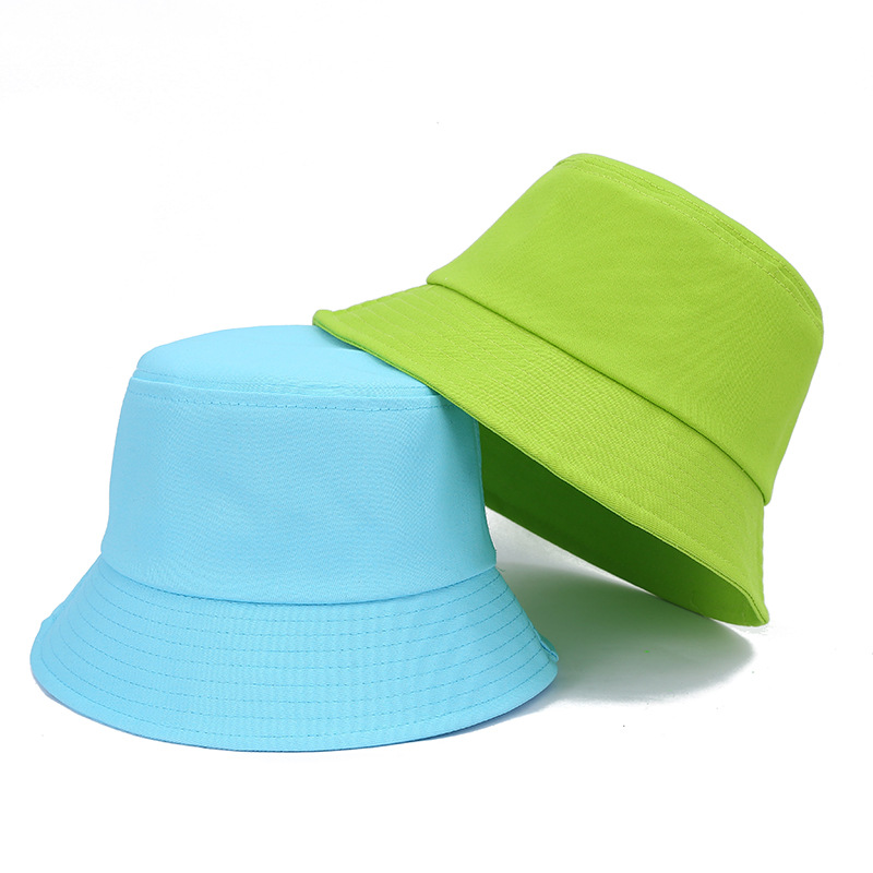 Spring Solid Color Fisherman Hat Cotton Leisure Outdoor Mountaineering Windproof Visor Cowboy Basin Hat Manufacturers Wholesale details Picture