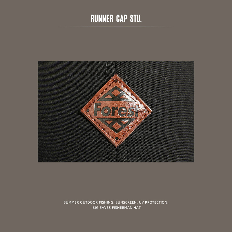 Men's summer hats, small hard-top baseball caps with letters, pure cotton hard-top baseball caps, casual trendy brand sun hats Application Scenario