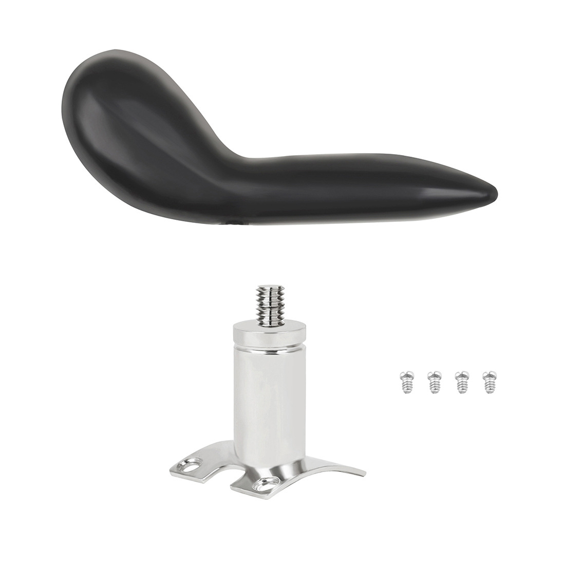 Wind instrument accessories: Bassoon large pipe hand rest, handle base, detachable large pipe thumb rest, bassoon bird-shaped finger rest Item Picture
