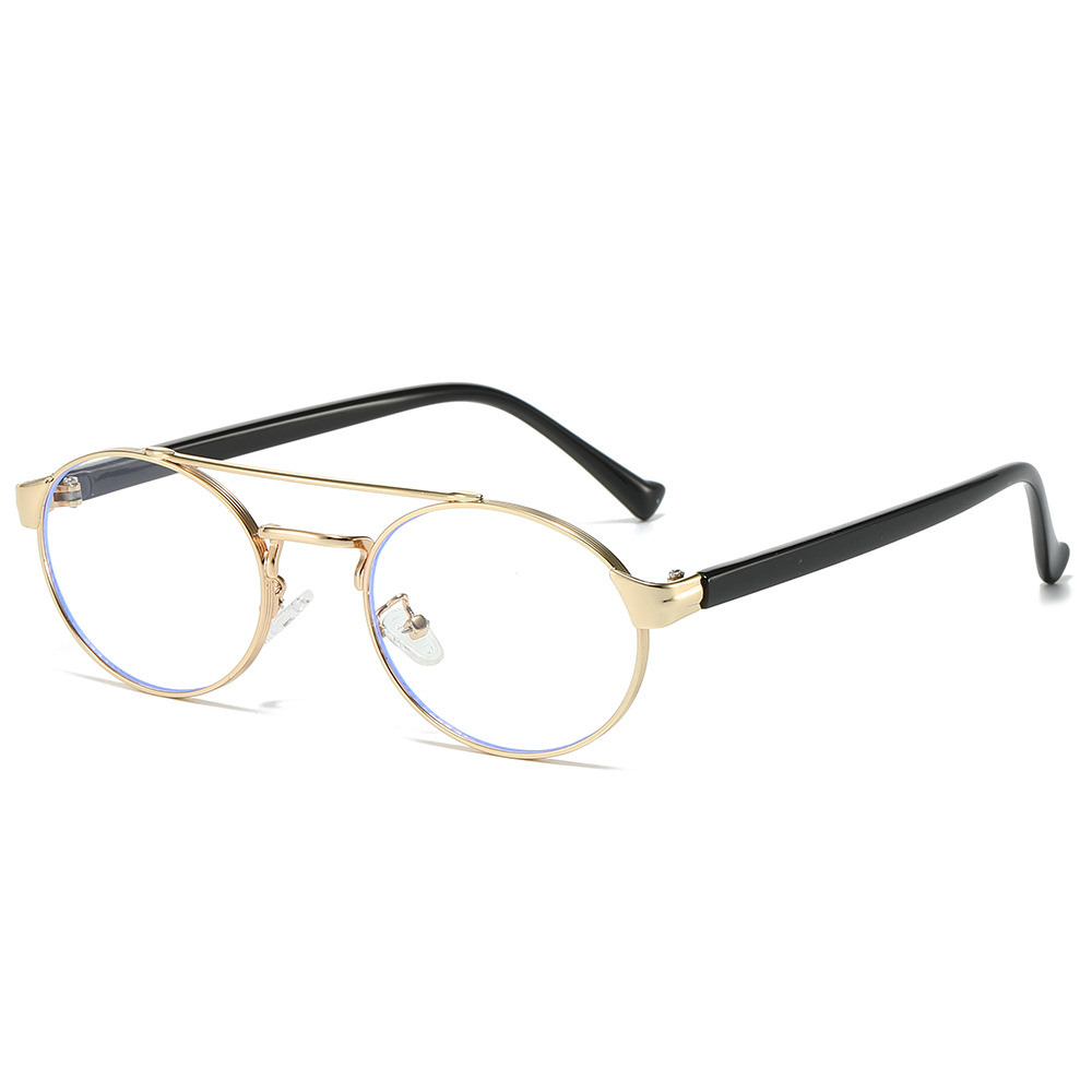 2024 Cross-border new double-beam sunglasses, European and American style, oval shape, versatile for Internet celebrities, and a simple and popular foreign trade product Application Scenario