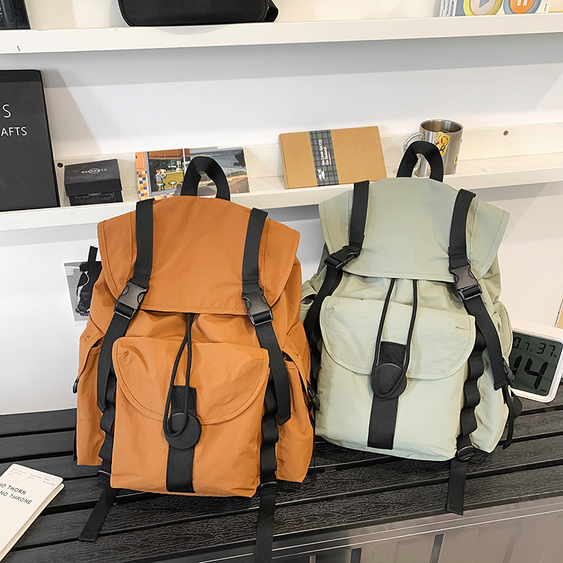 Outdoor sports hiking bag, large-capacity travel backpack, women's travel lightweight computer backpack, men's student schoolbag