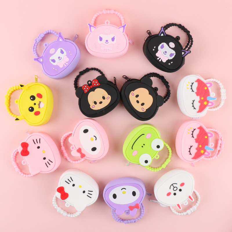 零钱包批发/珠宝收纳包/儿童玩具/硅胶钱包/娃娃机公仔细节图