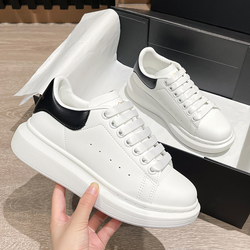 Fashion Mcqueen Small White Shoes Men's Shoes Spring 2022 New Shoes Men's Fashion Shoes Casual Sports Couple Small White Shoes Men Specification drawing