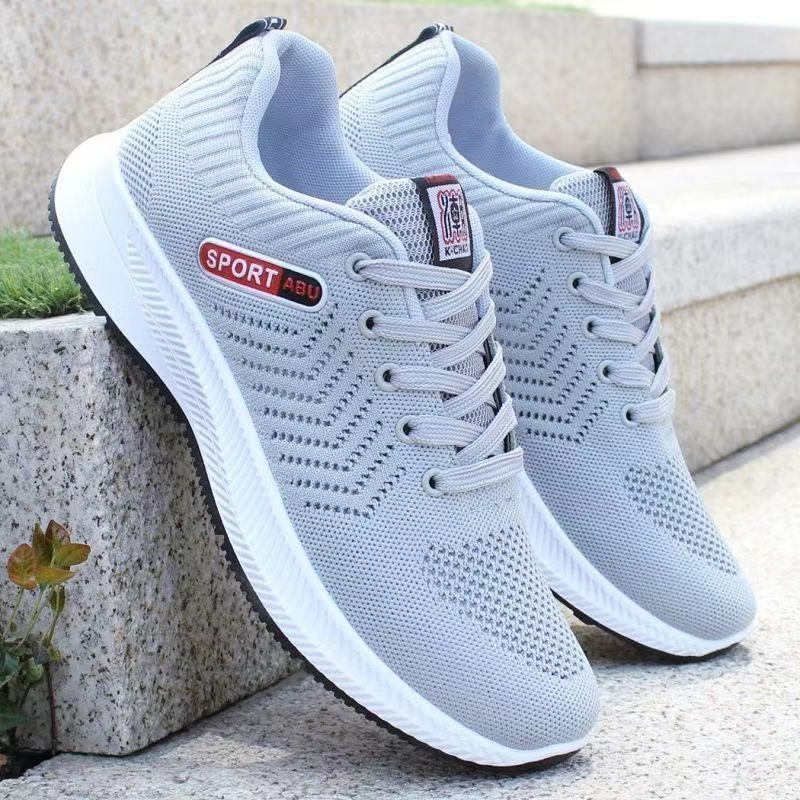 Spring men's shoes, summer net shoes, casual men's cloth shoes, front lace-up single shoes, breathable sports shoes, men's shoes wholesale Specification image