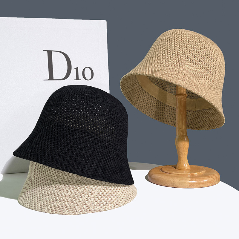 1900 Hat Lady Fisherman Hat 1960 Hollow Thin Sun Hat Sun Protection Bucket Hat Day To Show The Face Of Small Basin