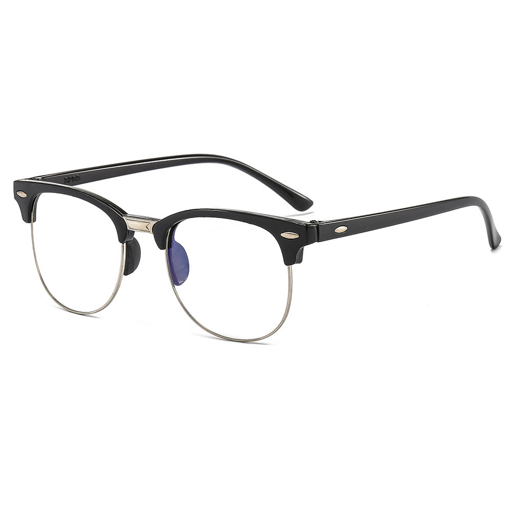 同款眼镜架近视眼镜框男士金丝边眉框半框眼镜女