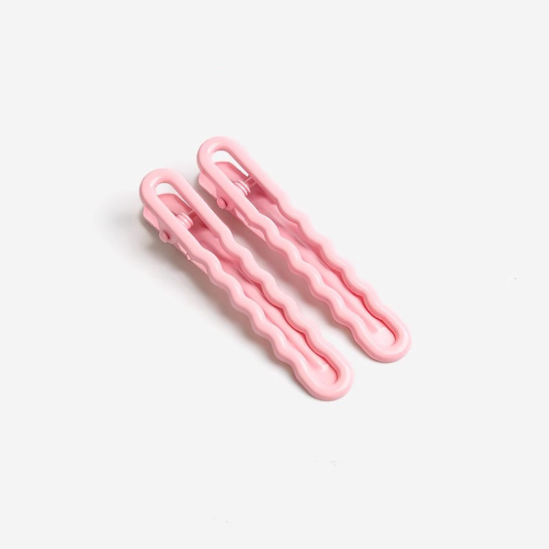 Dopamine color hair clips, wave clips, broken hair clips, bangs clips, seamless, straight clips, non-damaging hair accessories, headwear, students Specification image
