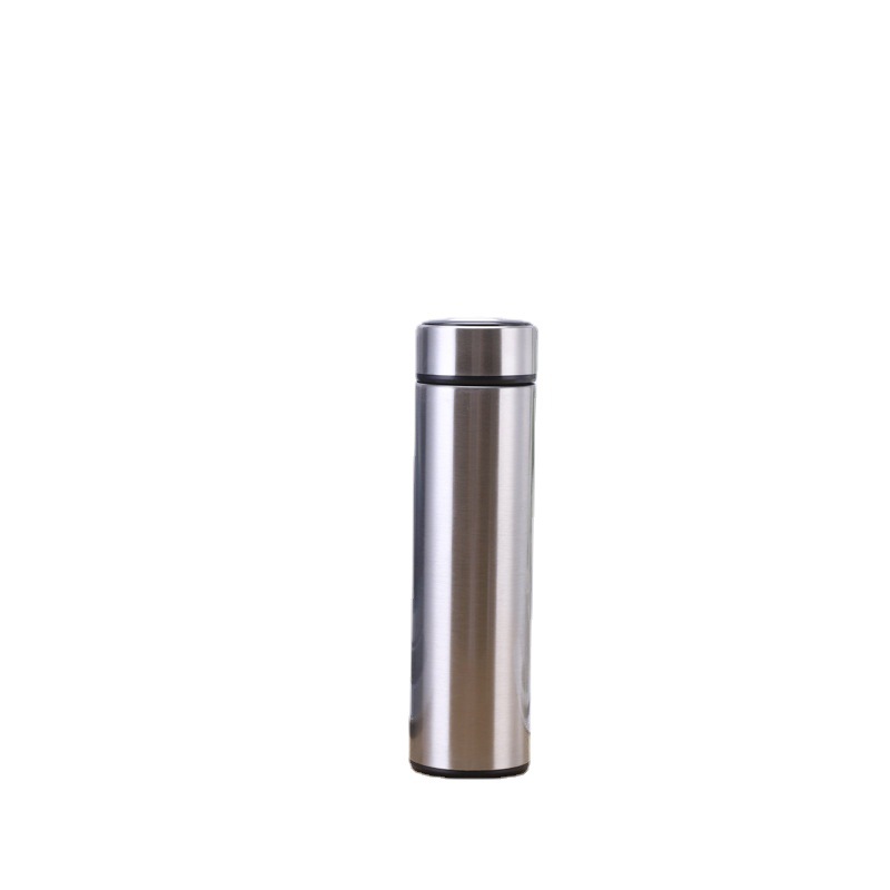 Smart Straight Cup Thermos Cup With Warm Stainless Steel Thermos Cup Can Be Printed Logo Simple Unisexes Cup Item Picture