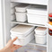 塑料冰箱水果保鲜盒可微波炉便当盒长方形小饭盒多规格食品收纳盒图