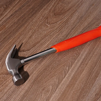 Manufacturers Custom Wholesale Steel Pipe Handle Claw Hammer Home Safety Hammer Multi-Function Hammer Seamless Nails Special Small Hammer