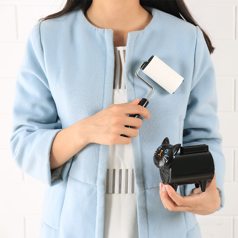 The new type of bristle brush, detachable dust-removing paper, hair remover, bristle dipping roller, bristle brush and bristle roller details Picture