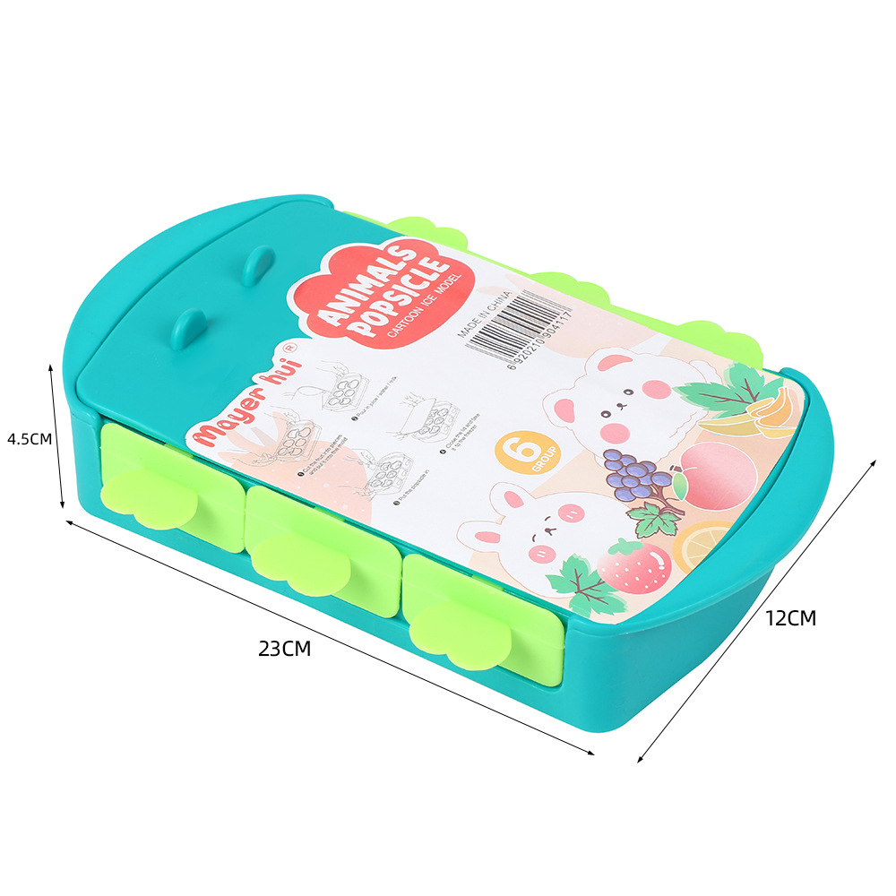 Creative New Cartoon Ice Cream Mold Cute Small Animal Ice Cream Mold Box Home Popsicle Mold In Stock Item Picture