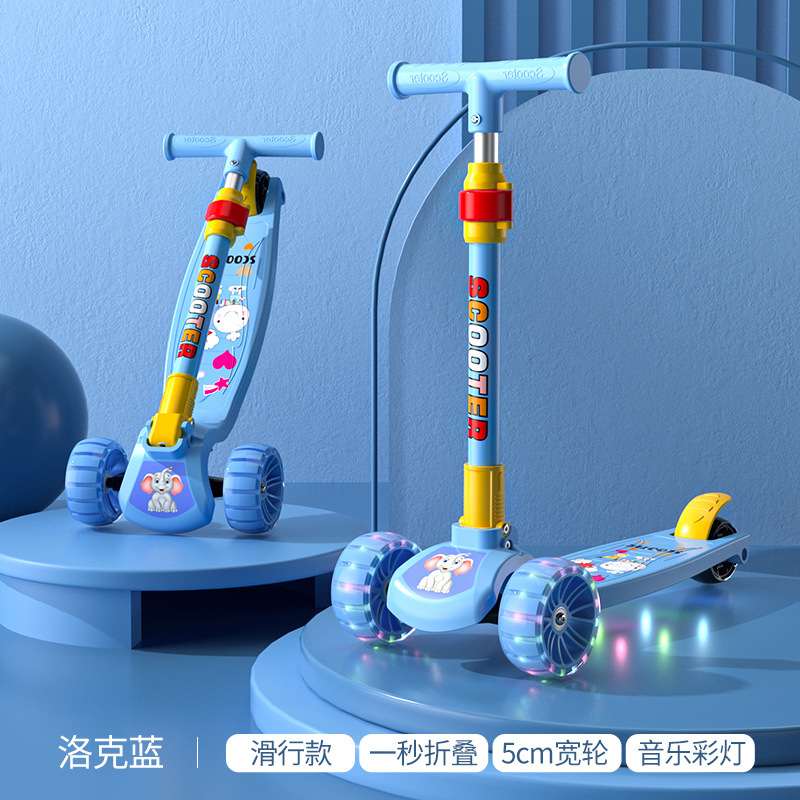Children's Scooters 1-3-12 Years Old Yo-Yo Car Meters High Three Wheels Boys And Girls Baby Scooters Gift Wholesale Application Scenario