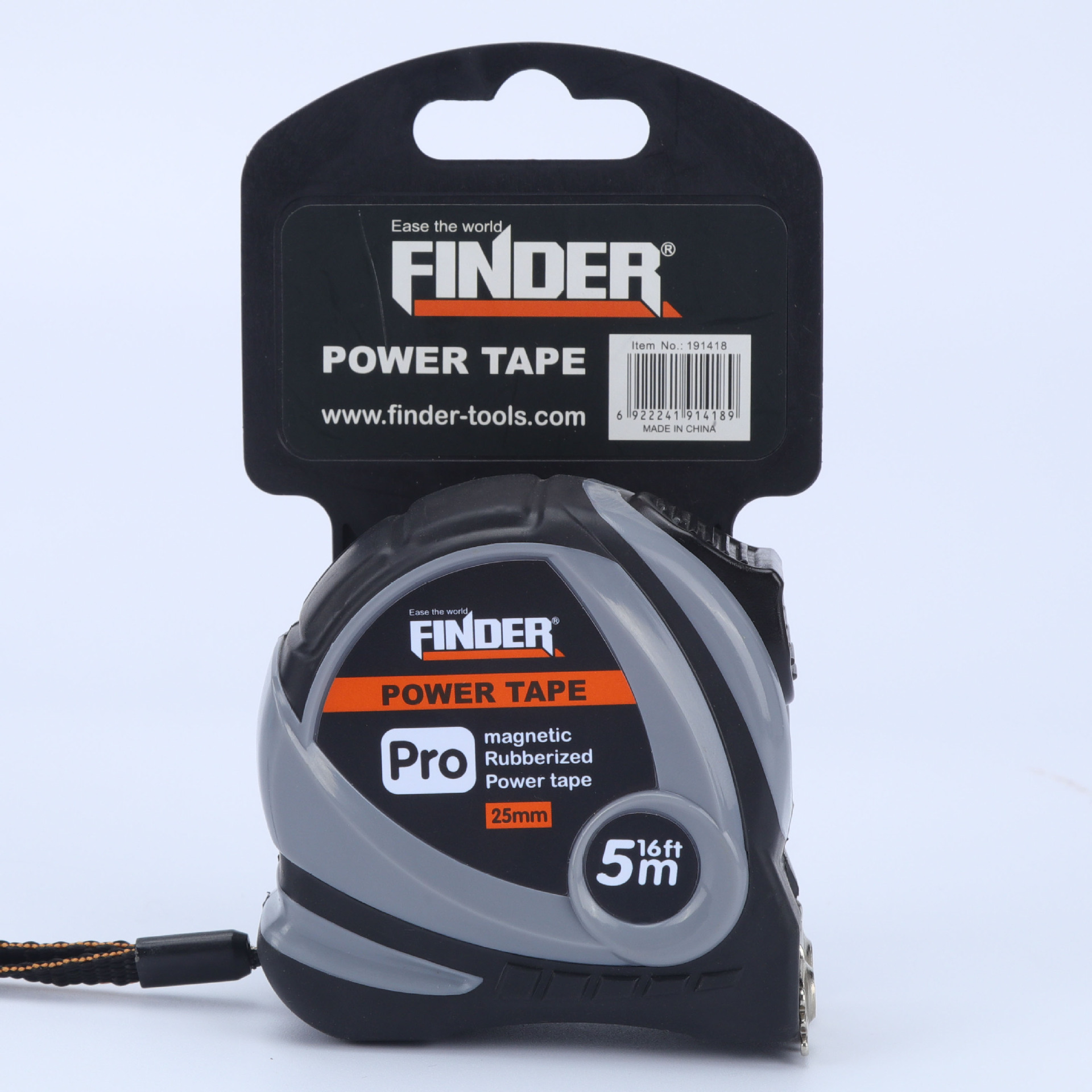Cross-border wholesale of nylon-coated stainless steel tape measures, 5-meter and 10-meter magnetic wear-resistant and anti-drop measuring tools for engineering decoration Item Picture