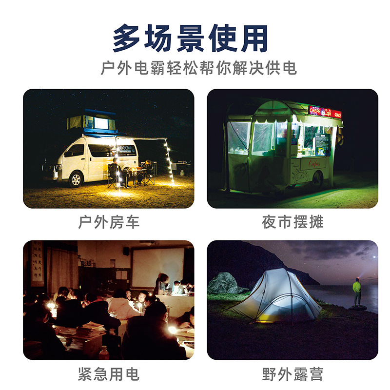 Solar street lamps, LED signal lights, intelligent bus stops, large-capacity RV energy storage lithium batteries 12V200AH Application Scenario