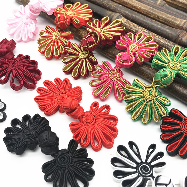 En stock cheongpao plato hebillas táng crisantemo accesorios estilo étnico vintage clásico hebillas de teatro hebillas de escenario accesorios diy Specification image