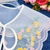 Embroidered women's shirts, versatile collars, clothing accessories and accessories Specification image