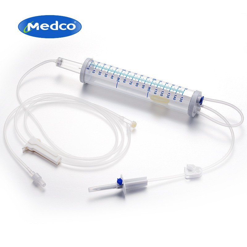 外貿(mào)出口專供一次性小兒吊瓶輸液器100ml/150ml調(diào)節(jié)器小兒滴定管