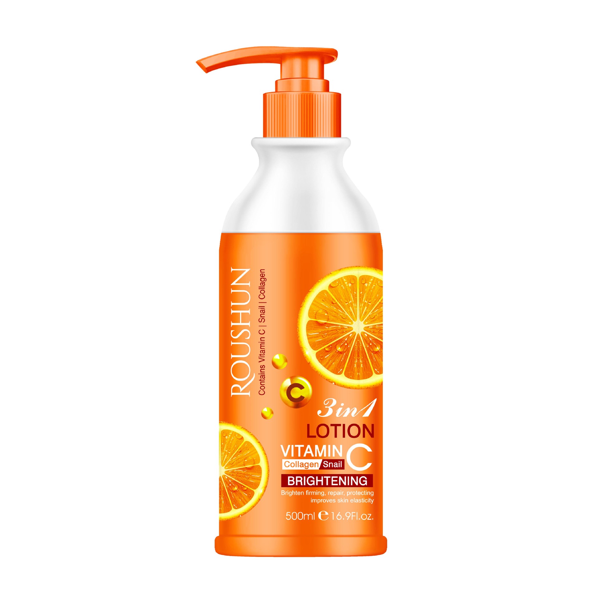 ROUSHUN VC+胶原蛋白+蜗牛液3合1身体乳 vitamin c Body Lotion