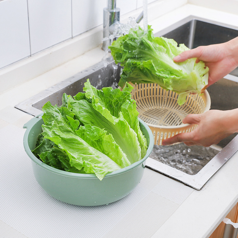 沥水篮、盆实物图