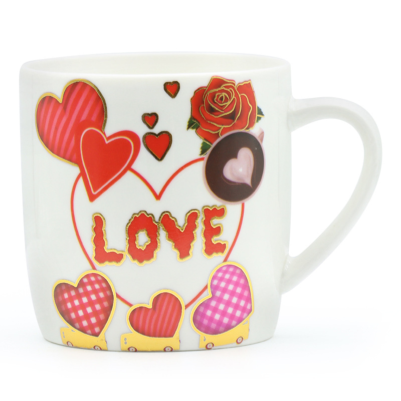 LOVE字母/陶瓷咖啡杯/情侣礼物细节图
