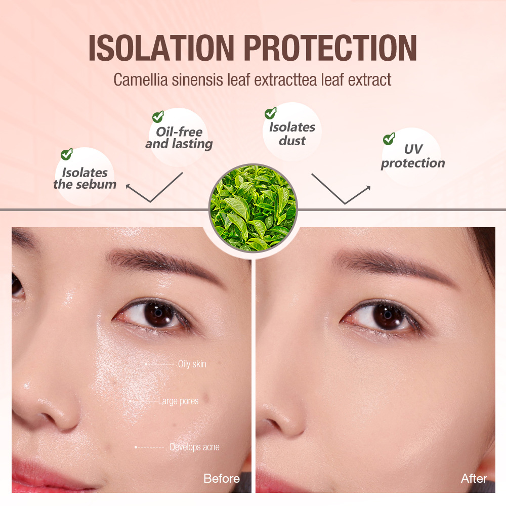 O.two.o Reverse Hole Soft Focus Primer Invisible Pore Concealer Moisturizing Primer Cross-Border Makeup Explosion Specification drawing