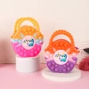 New rat-killing pioneer bag, Cartoon Princess coin purse, silicone crossbody, children's stress-relieving Bubble Fun silicone bag, can be carried by hand, crossbody, press Bubble Fun bag Application Scenario