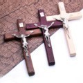 12*7cm pure handcrafted wooden cross pendant, car hanging ornament, e-commerce export