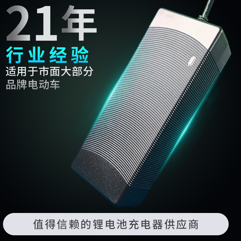 Electric lithium battery charger 54.2 V2A / 42 v3a / 29.4 25.2 V4A V4A/lithium battery charger Specification image