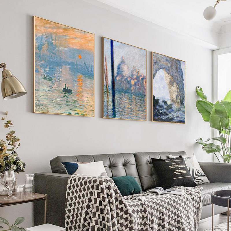 现代装饰画实物图