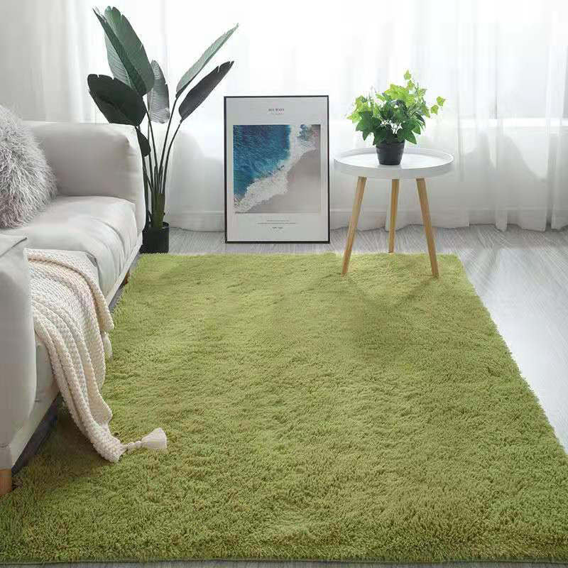 Woolly Carpet Floor Mat Manufacturers Wholesale New Living Room Coffee Table Yoga Silk Hair Carpet Soft Bedroom Bed Silk Hair Living Room Carpet Application Scenario