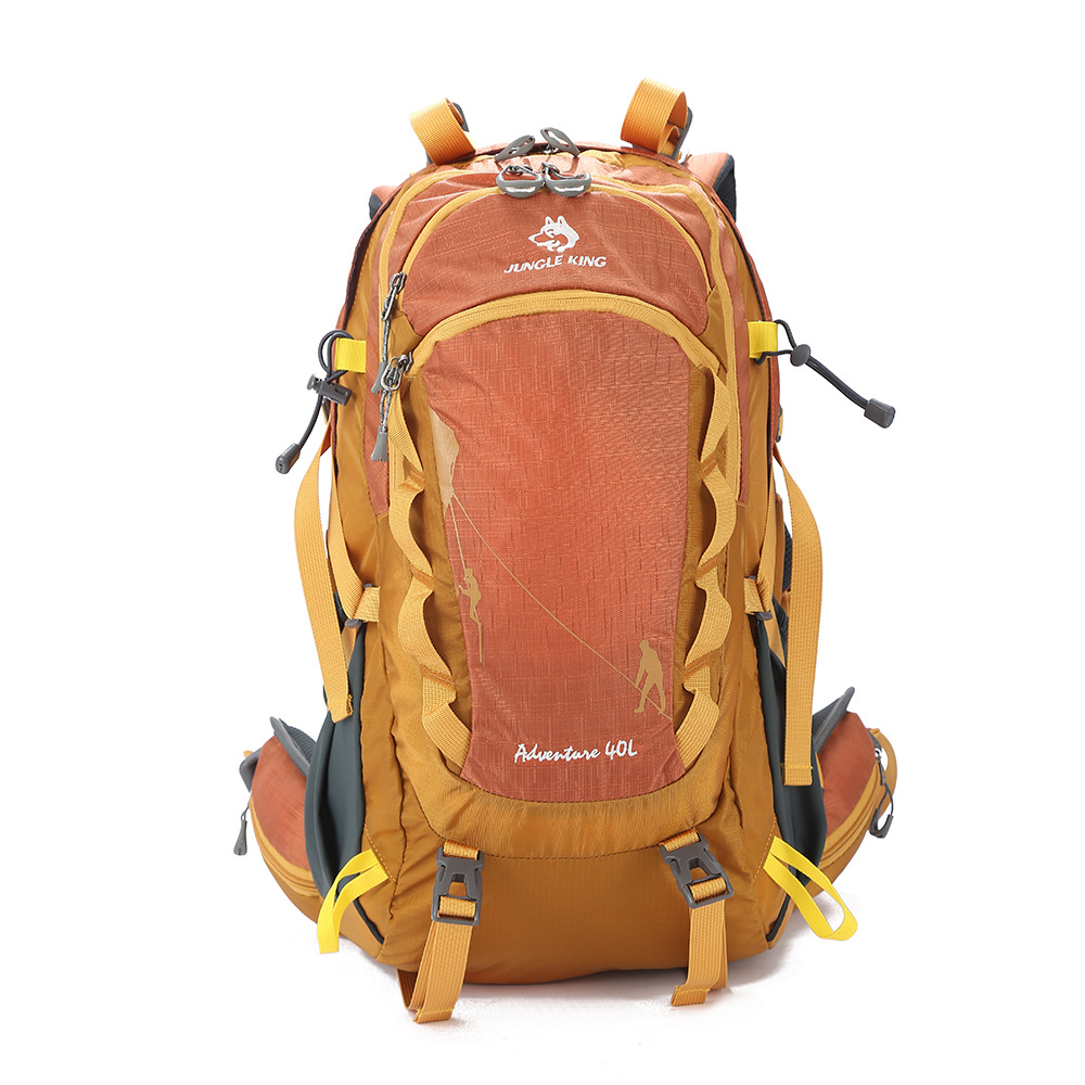 Wholesale of large-capacity backpacks for mountain climbing and travel, outdoor hiking sports bags, breathable nylon cycling and photography bags details Picture