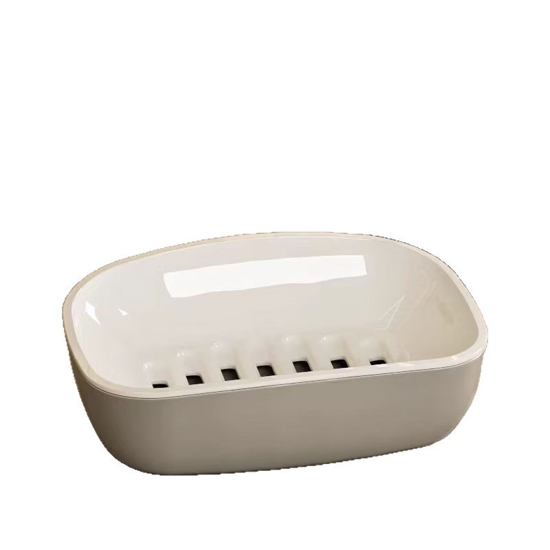 Wholesale of cross-border best-selling soap boxes, household bathroom draining soap boxes, double-layer draining large soap storage racks Item Picture